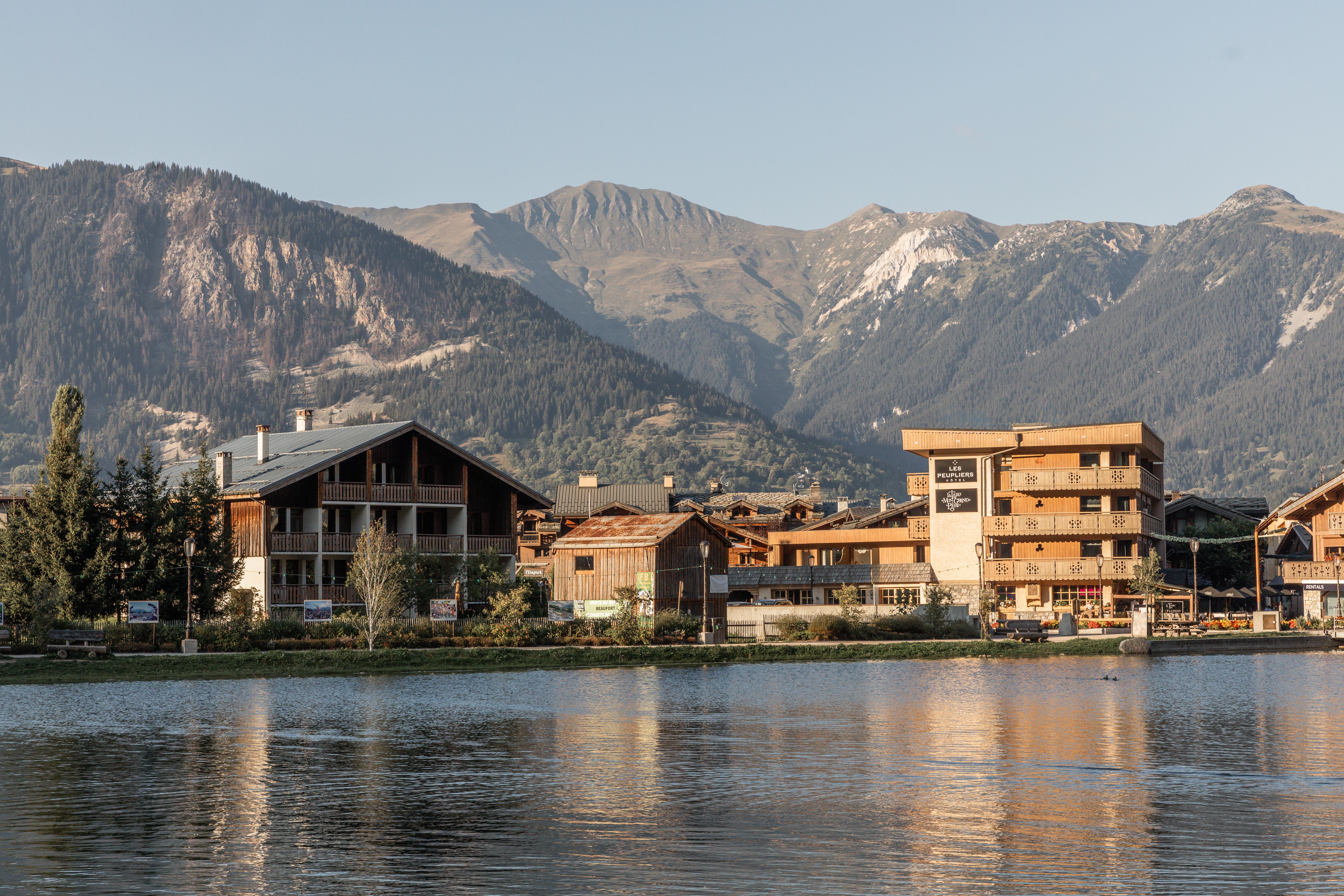 Hotel Les Peupliers Courchevel Exterior foto