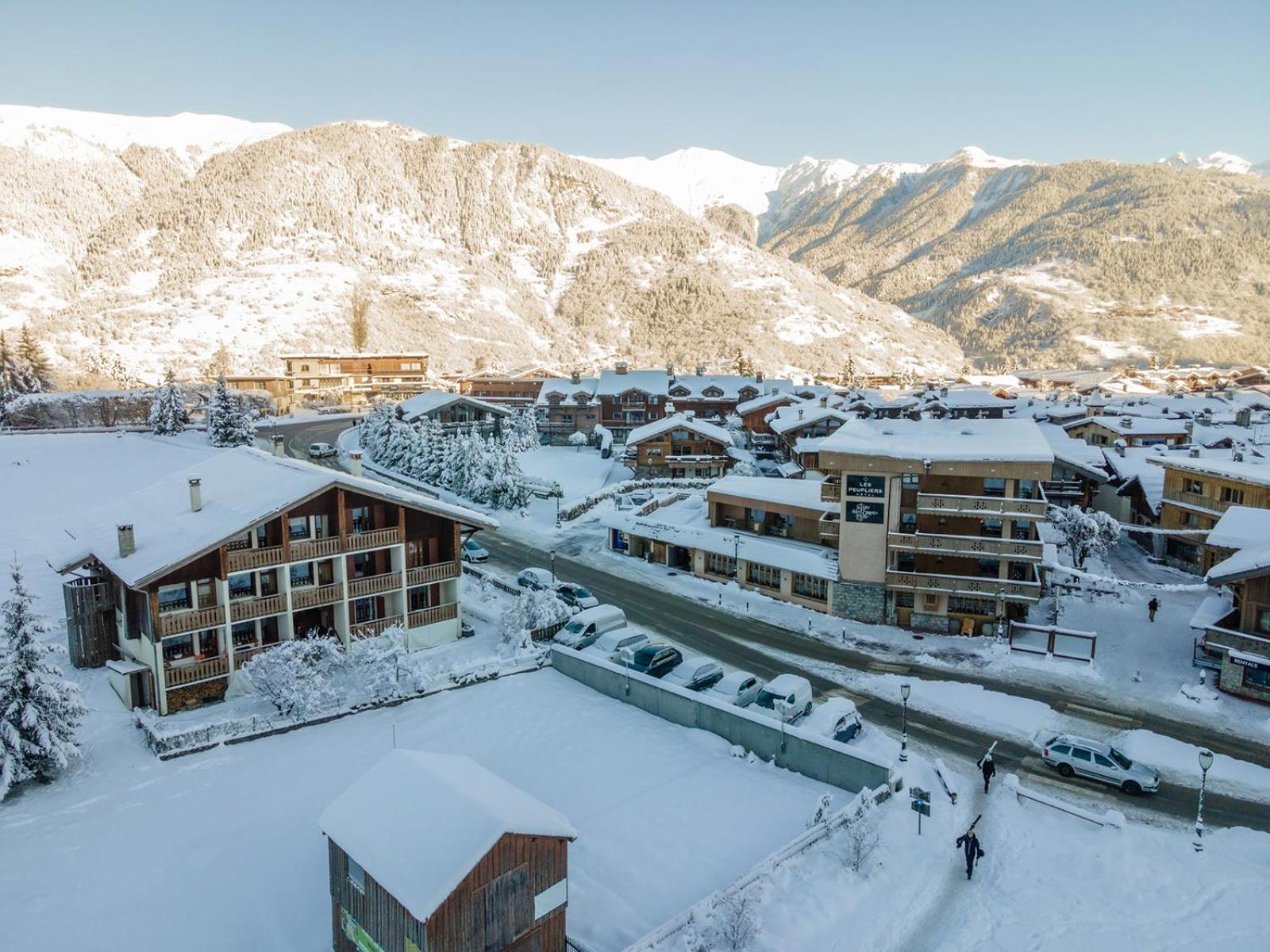 Hotel Les Peupliers Courchevel Exterior foto